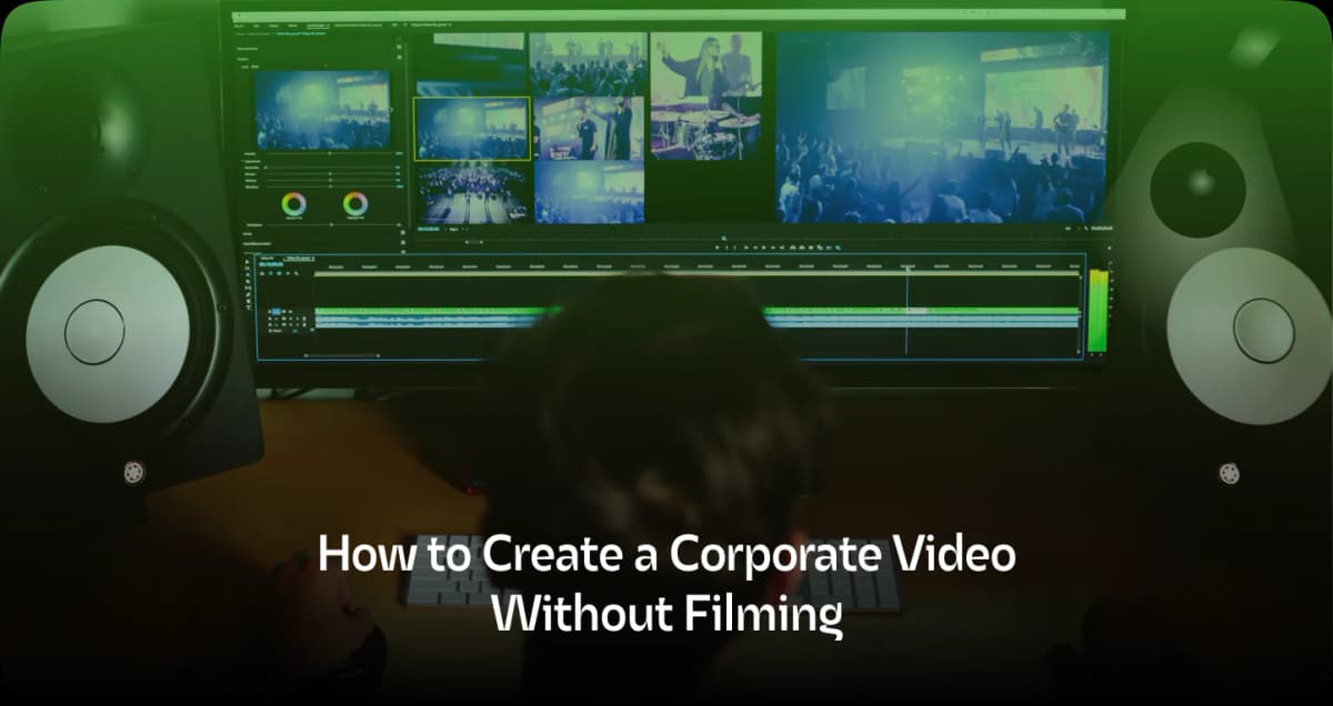 How to Create a Corporate Video Without Filming